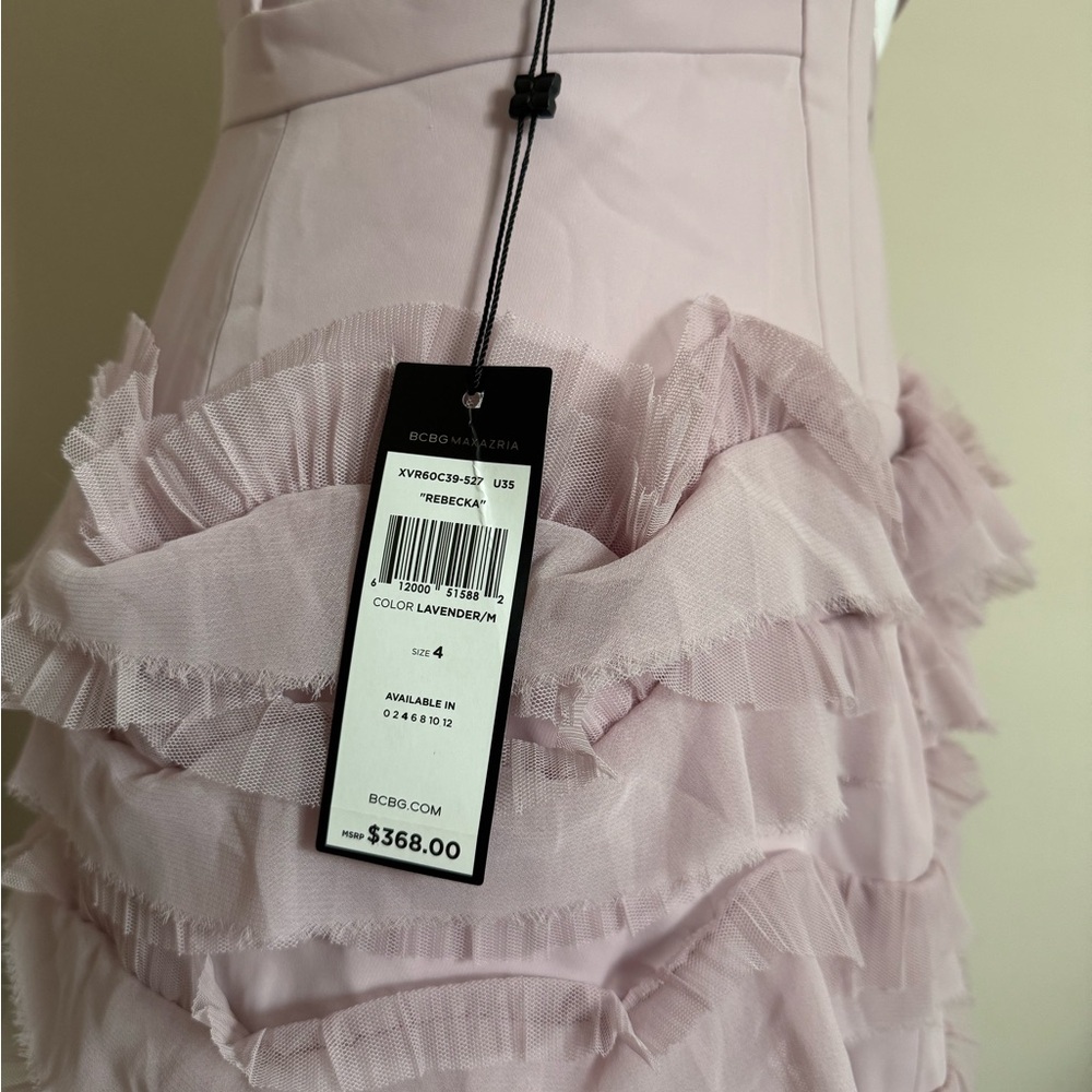 Pink Ruffled Mini Dress - Picture 5 of 5